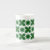 Pine Snowflakes Bone China Mok (Voorkant)