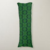 Pine Snowflakes Forest Body Pillow Lichaamskussen (Voorkant Verticaal)