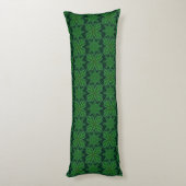 Pine Snowflakes Forest Body Pillow Lichaamskussen (Achterkant (Verticaal))