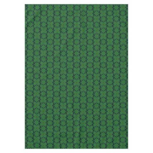 Pine Snowflakes Forest tafelkleed (3 maten) (Voorkant)