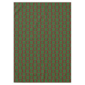 Pine Snowflakes Garnet tafelkleed (3 maten) (Voorkant)