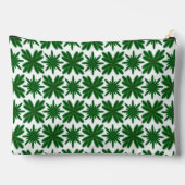 Pine Snowflakes Grote Pouch Etui (Achterkant)