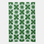 Pine Snowflakes keukenhanddoek (Verticaal)