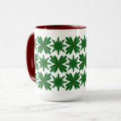 Pine Snowflakes Mok 15oz. (Voorkant links)