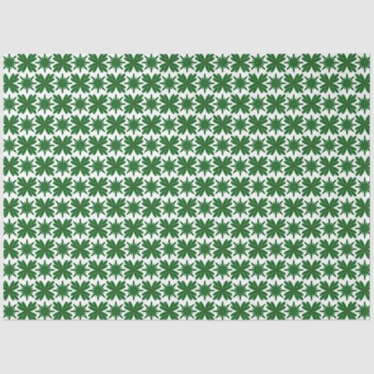 Pine Snowflakes Weefselpapier Tissuepapier (Voorkant)