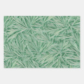 Pine Sprigs Holiday Wrapping Paper Flat Sheet Set (Voorkant 3)