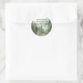 Pine Spruce Trees | Nieuwe sticker van label voor  (Tas)