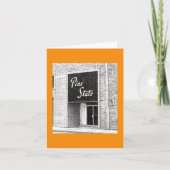 Pine State Building Illustration Raleigh NC Kaart (Voorkant)