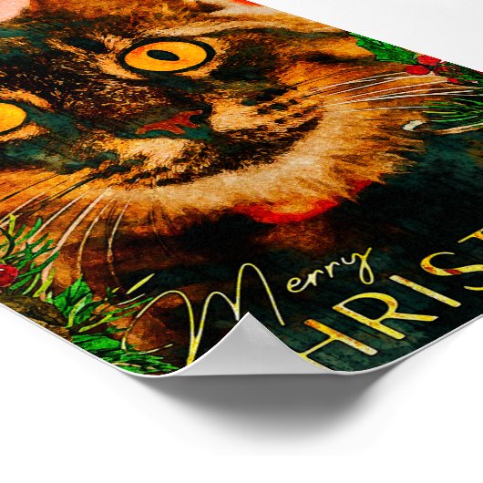 pine tak en lefkat, pretkerst poster (Hoek)