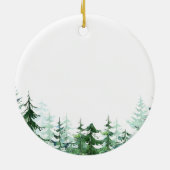Pine Tree - Aangewezen belofte aan Godchild Keramisch Ornament (Achterkant)