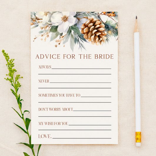 Pine Tree advies voor het bruid Vrijgezellenfeest Briefpapier
