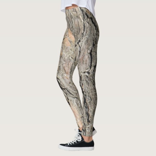 Pine Tree Bark Camouflage Leggings (Links)