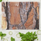 Pine Tree Bark Kitchen Towel Theedoek (Gevouwen)
