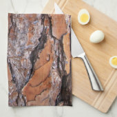 Pine Tree Bark Kitchen Towel Theedoek (Quarter Fold)