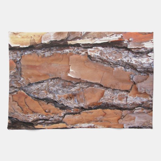 Pine Tree Bark Kitchen Towel Theedoek (Horizontaal)