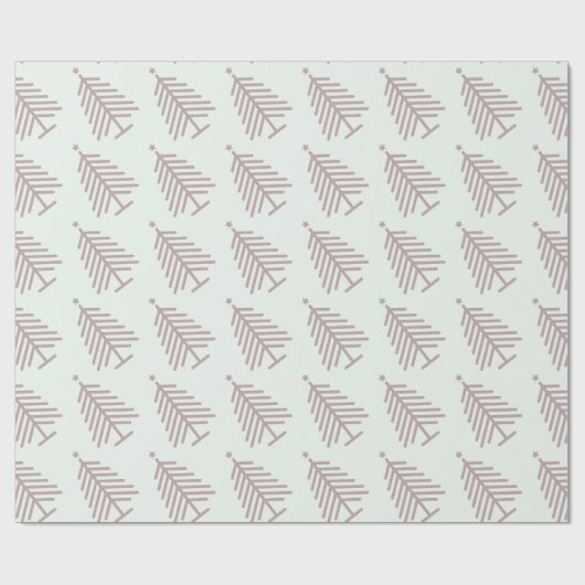 Pine Tree Cadeaupapier (Vlak)