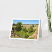 Pine tree canyon landschap kaart (Voorkant)