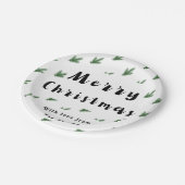 Pine Tree Christmas thema papier bord (Gekanteld)