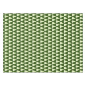 Pine Tree Dot Groen Gestileerde Kerstmis Tafelkleed (Voorkant (Horizontaal))