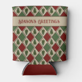 Pine Tree en Harlequin Koelbox Blikjeskoeler (Voorkant)