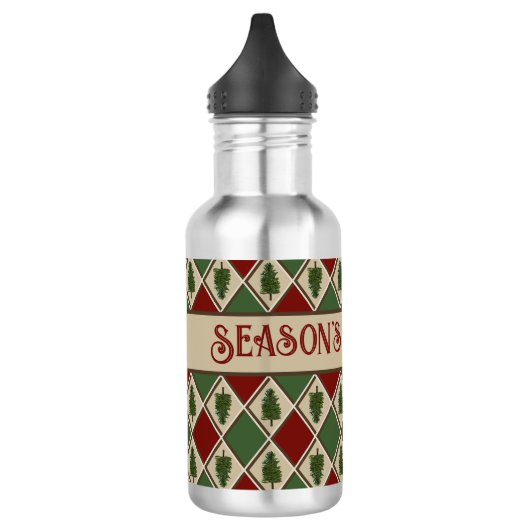 Pine Tree en Harlequin Waterfles (Links)