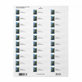 Pine Tree Etiket (Full Sheet)