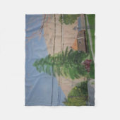 Pine Tree Fleece Blanket, Small (Voorkant)