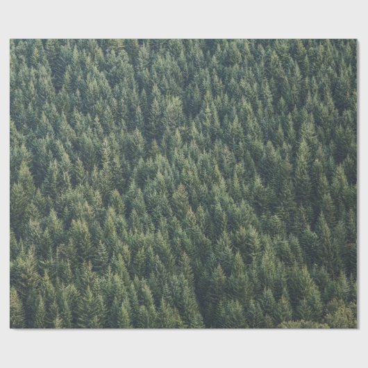 PINE TREE FOREST CADEAUPAPIER (Vlak)