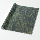 PINE TREE FOREST CADEAUPAPIER (Uitgerold)