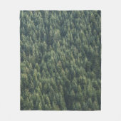 PINE TREE FOREST FLEECE DEKEN (Voorkant)