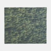 PINE TREE FOREST FLEECE DEKEN (Voorkant (Horizontaal))