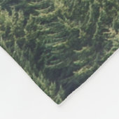 PINE TREE FOREST FLEECE DEKEN (Hoek)