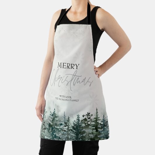 Pine Tree Forest Holiday Schort (Insitu)