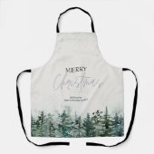 Pine Tree Forest Holiday Schort (Voorkant)