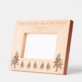 Pine Tree Forest Natuur Foto gegraveerde Lijsten Lijstjes (Links)