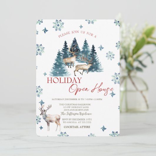 Pine Tree Forest Rendier Holiday Open huis in Pari Kaart (Staand voorkant)