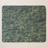 PINE TREE FOREST SHERPA DEKEN (Voorkant (horizontaal))