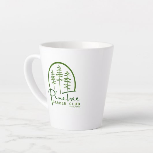 Pine Tree Garden Club Latte Mok (Linkerhoek)
