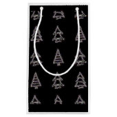 Pine Tree Gift Bag Klein Cadeauzakje (Voorkant)