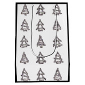 Pine Tree Gift Bag Medium Cadeauzakje (Achterkant)