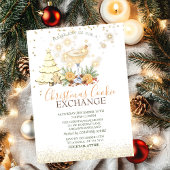 Pine Tree Gingerbread Cookies Cocktail Christmas Kaart