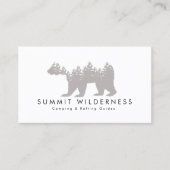 Pine-tree Grizzly Visitekaartje (Voorkant)