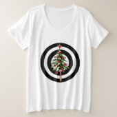 Pine Tree Grote Maat T-shirt (Design voorkant)