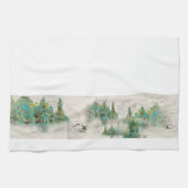 Pine Tree Justice Mercy Grace Kitchen Towel Theedoek (Horizontaal)