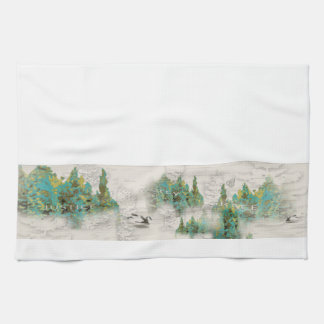 Pine Tree Justice Mercy Grace Kitchen Towel Theedoek