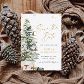 Pine Tree Kerstmis Save The Date