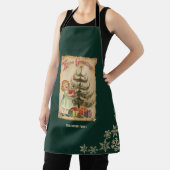  Pine Tree Little Girls Cadeaus Sneeuwvlokken Schort (Insitu)