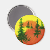 Pine Tree Magnet (Voorkant / Achterkant)