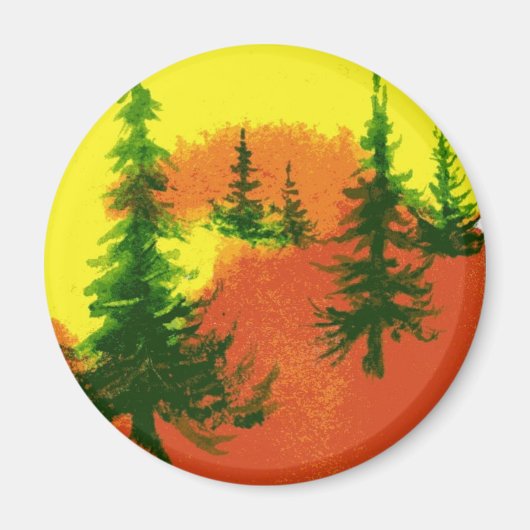 Pine Tree Magnet (Voorkant)