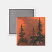 Pine Tree Magnet (Voorkant / Achterkant)